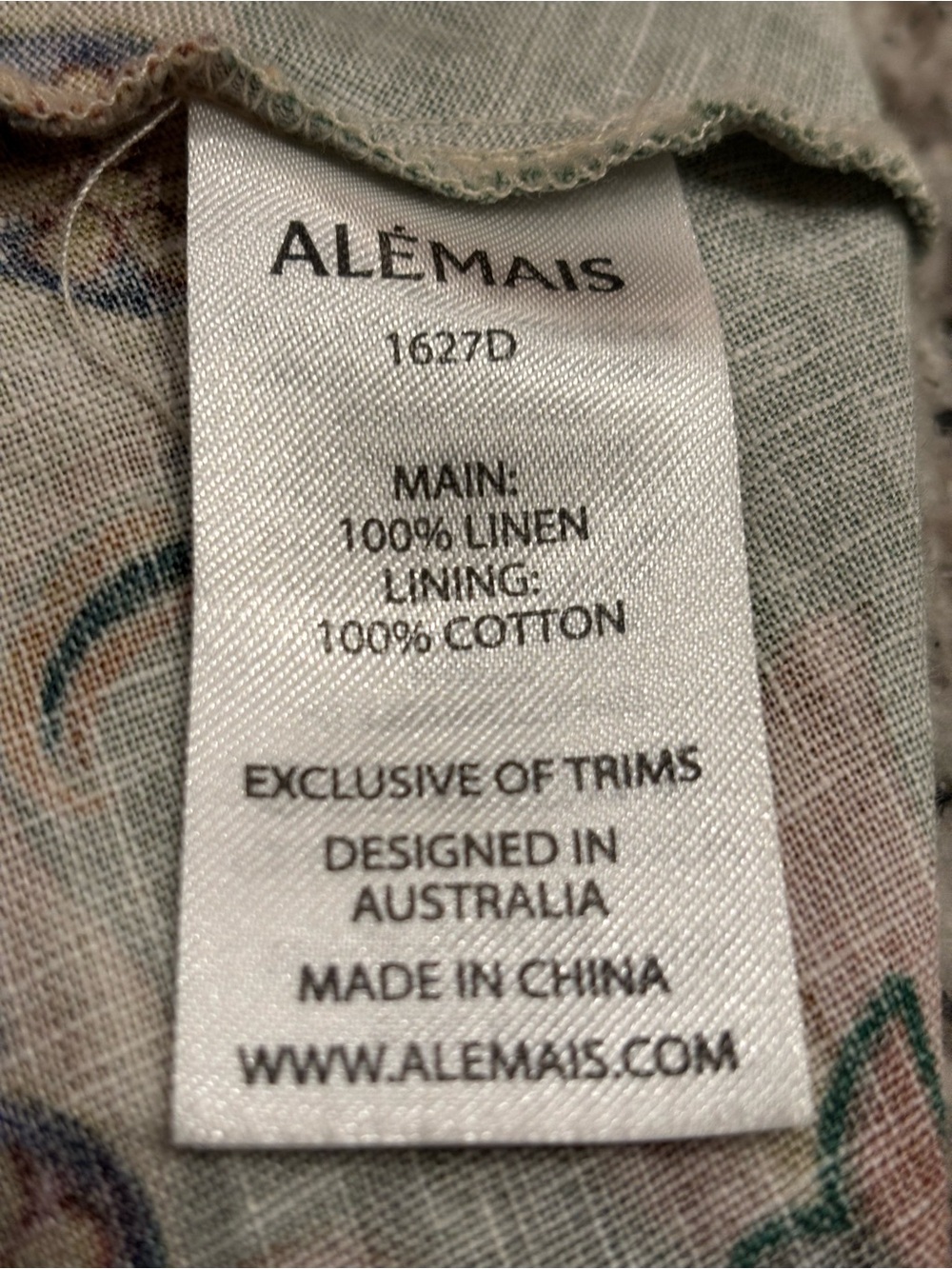 Alemais Linen Dress - Picture 8 of 9